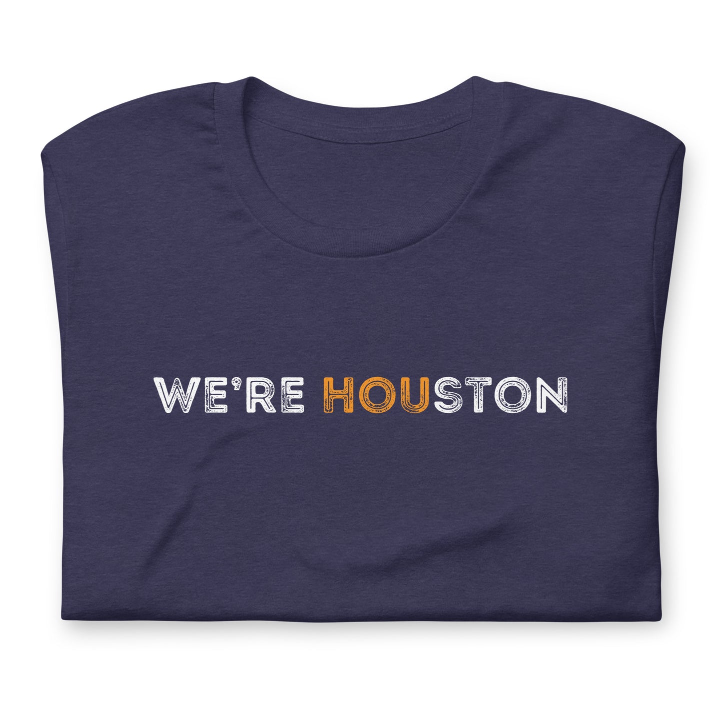 We're Houston Unisex t-shirt - Navy